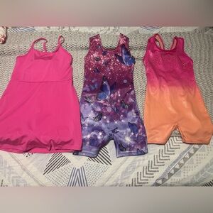 Gymnastics dance leotards